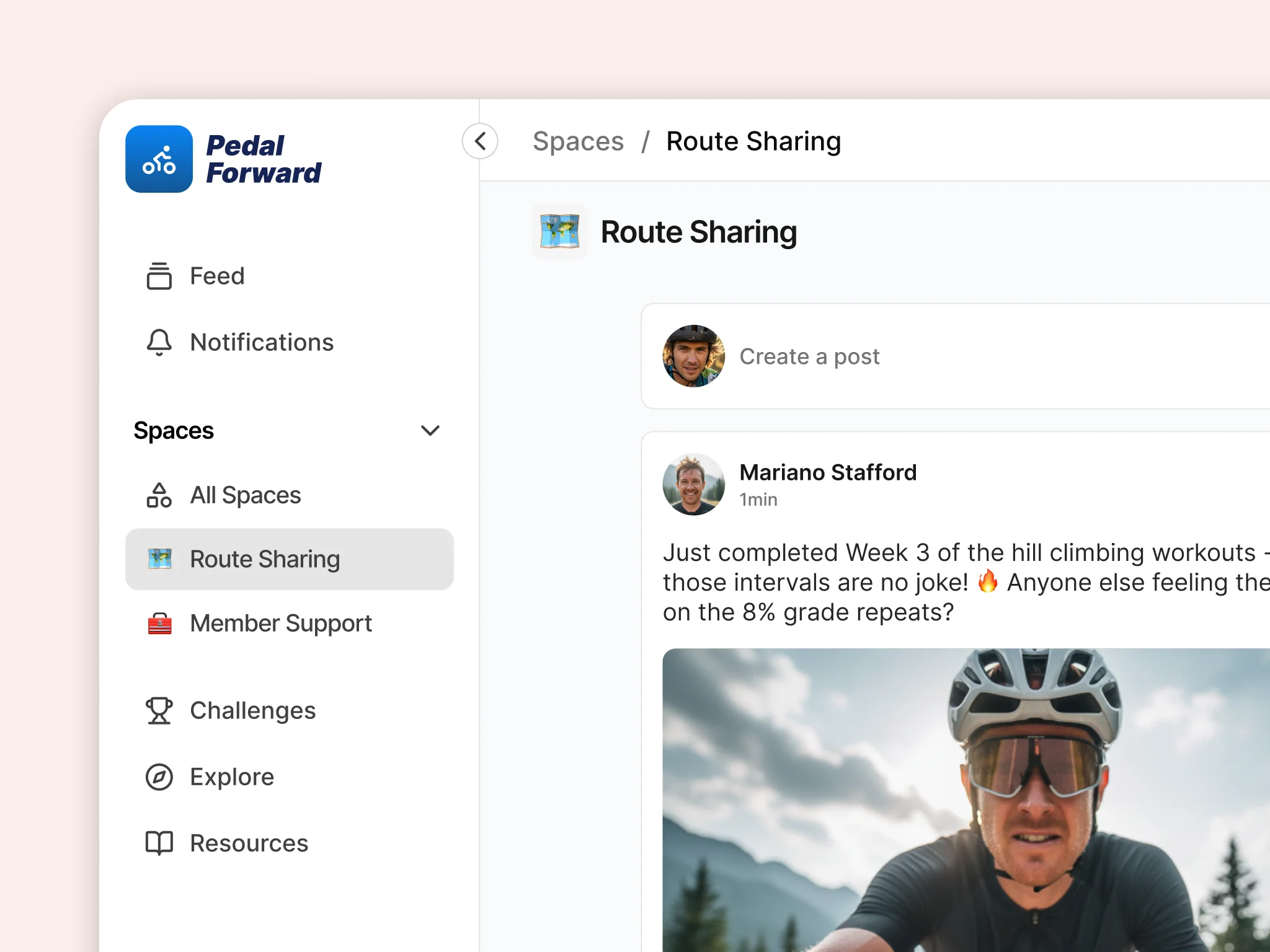 Customer spaces live for members