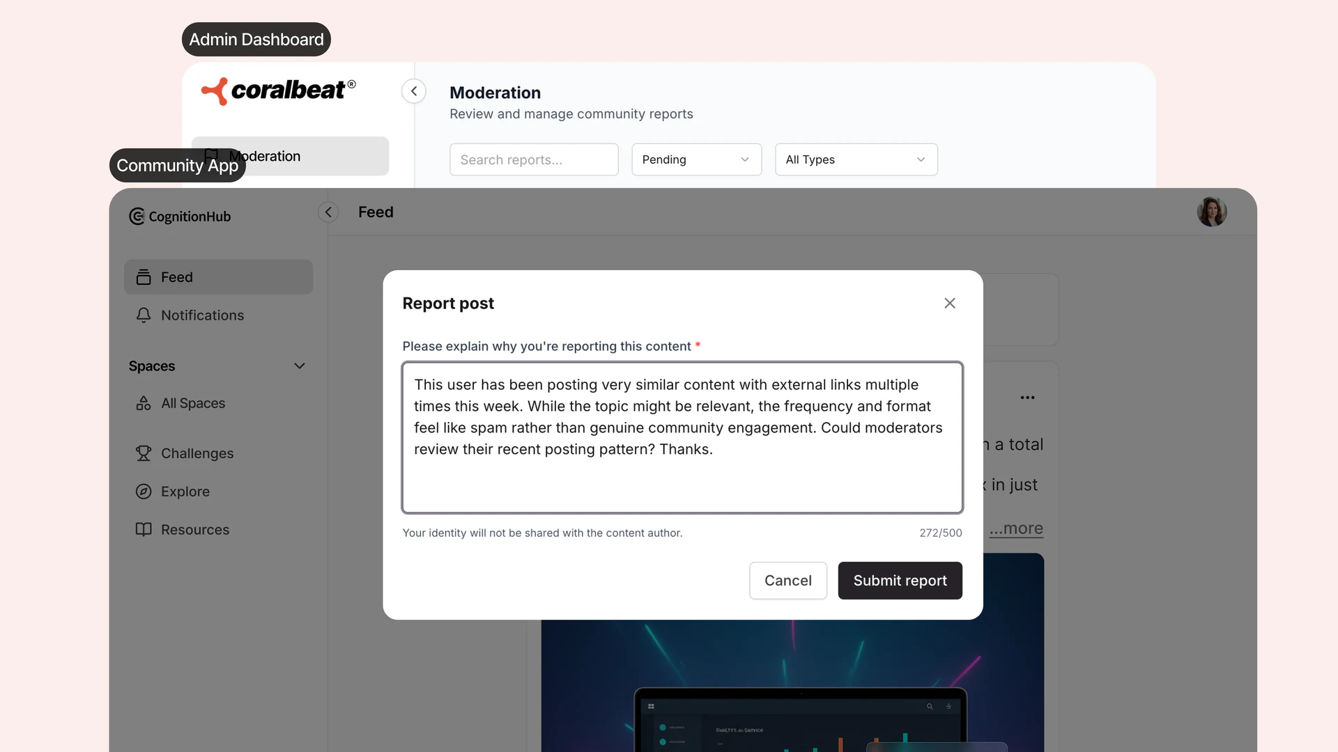 Moderation: Keep Customer Spaces Healthy as They Grow